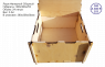 Сборный ящик деревянный. А_380x380x253_R