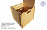 Сборный ящик деревянный. А_380x380x380_R