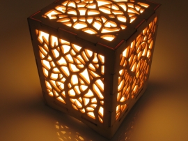 Авторский светильник ночник ручной работы из дерева. 