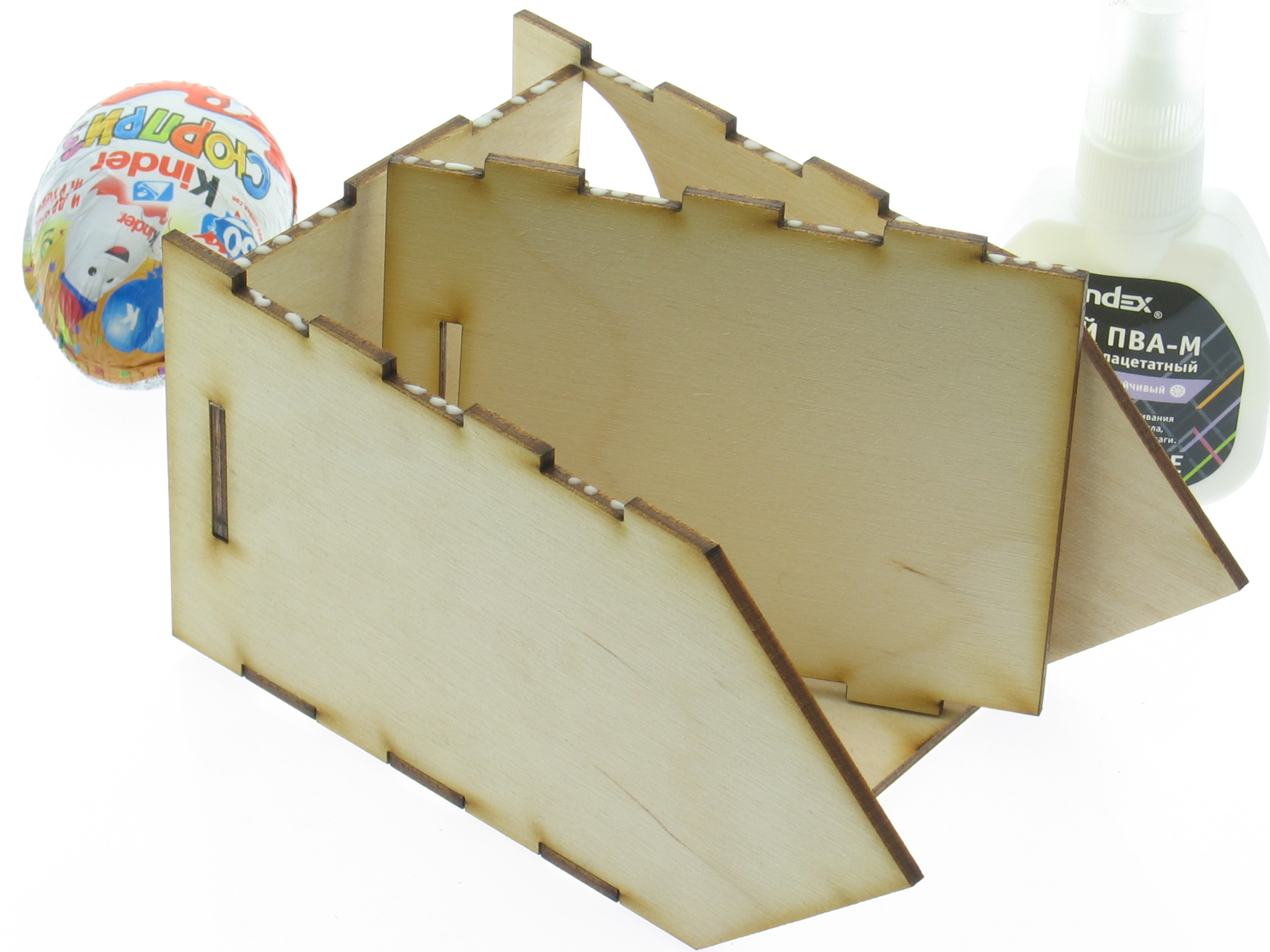 Инструкция по сборке деревянного набора заготовок чайного домика из фанеры своими руками. Набор для творчества, раскраска. Поделка для детского сада и школы. Деревянная раскраска.